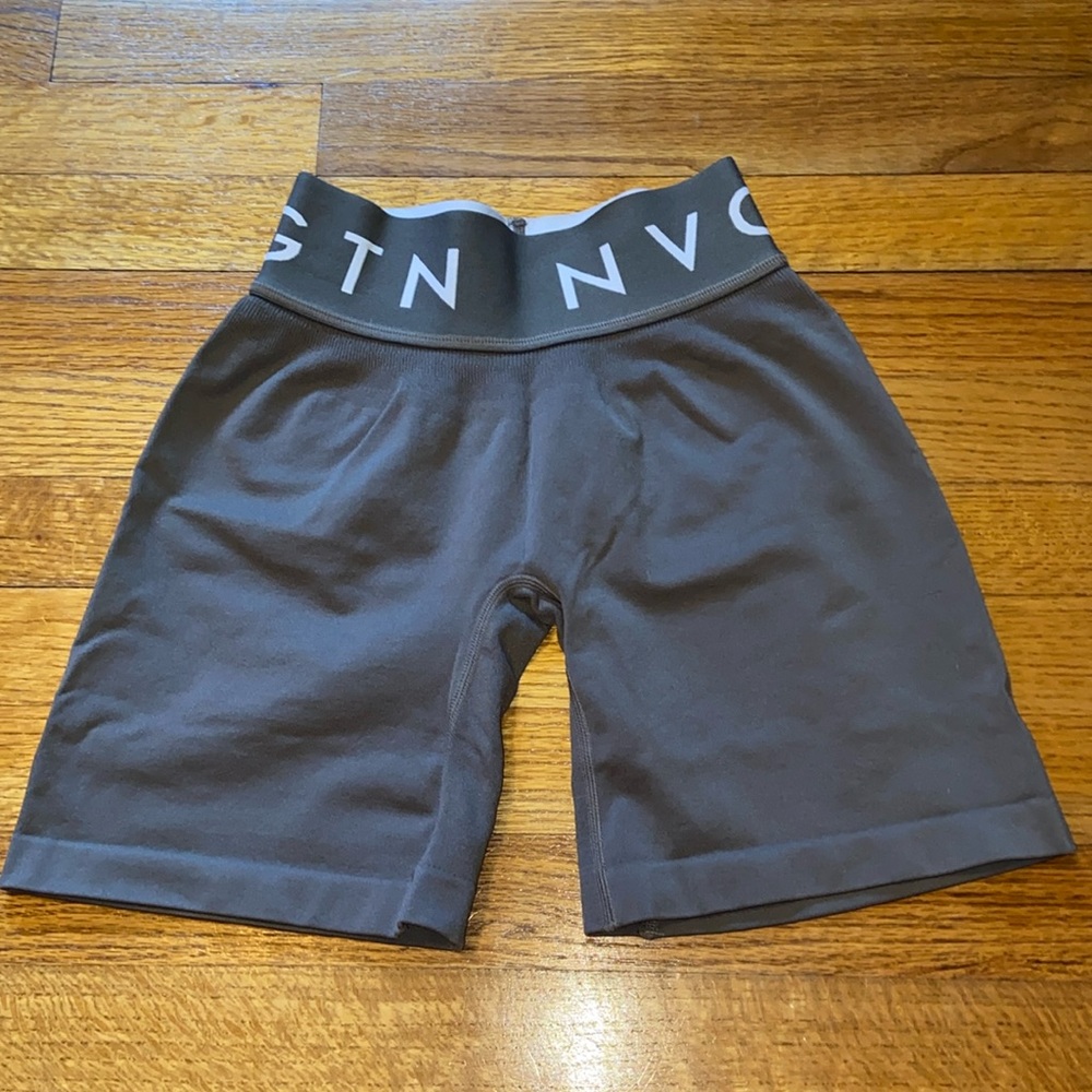 NVGTN charcoal sport seamless shorts
